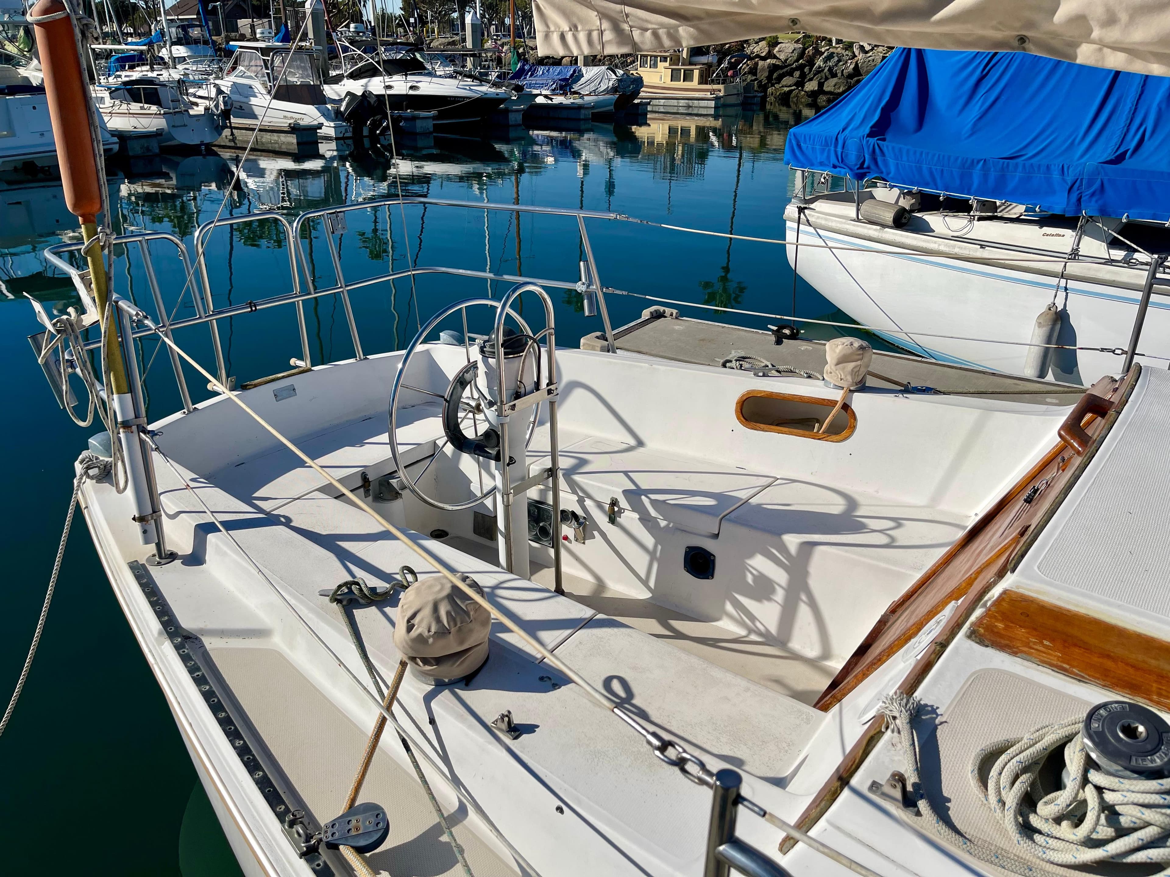 Cockpit from Starboard