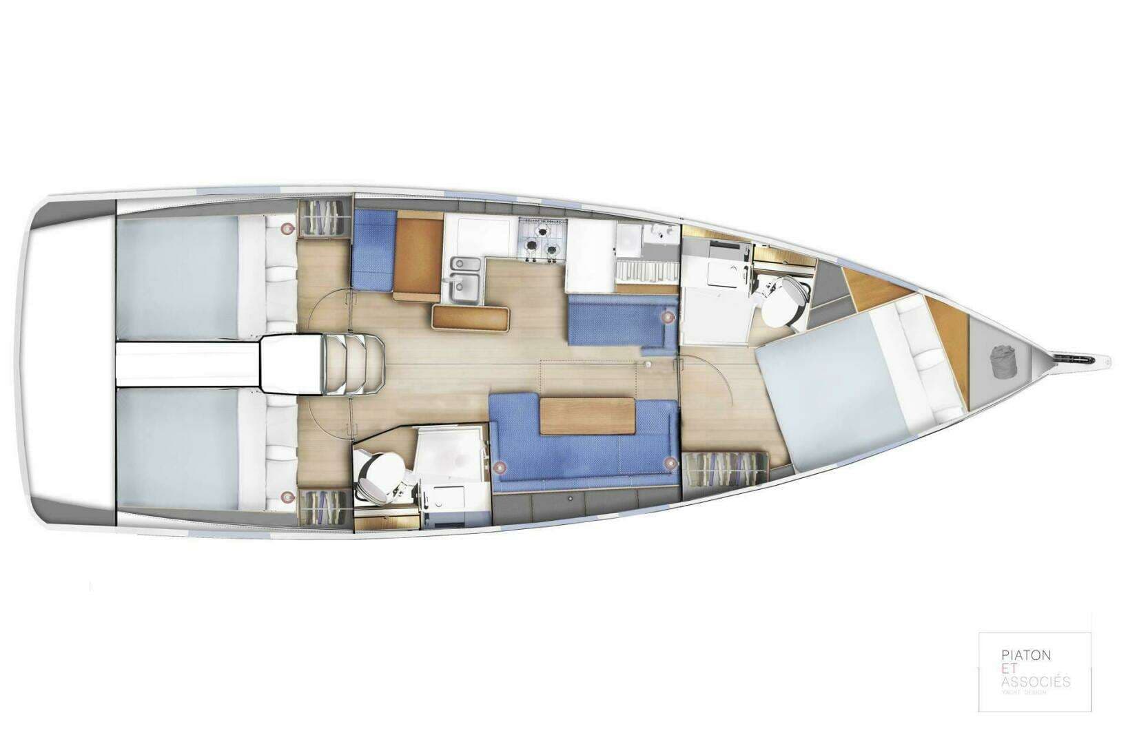 2020 Jeanneau Sun Odyssey 410 - Image 41