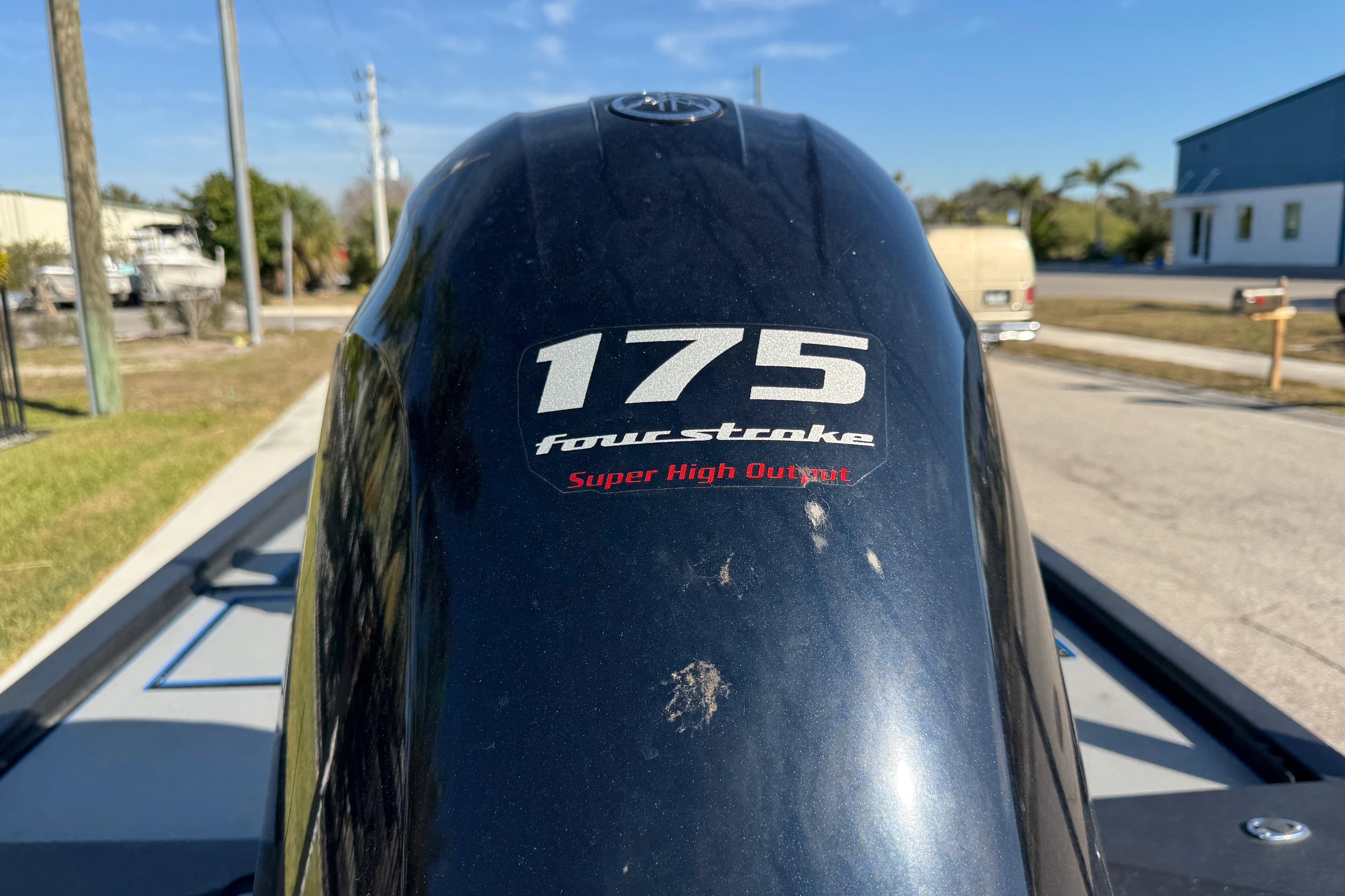 Express H20 2025 outboard motor, 175 horsepower, four-stroke, super high output engine.