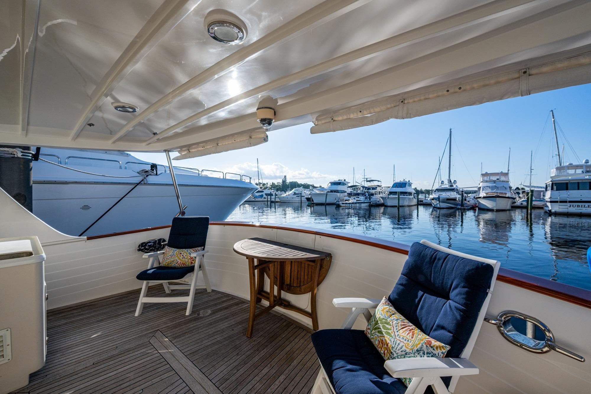 Plenty of room for deck furniture