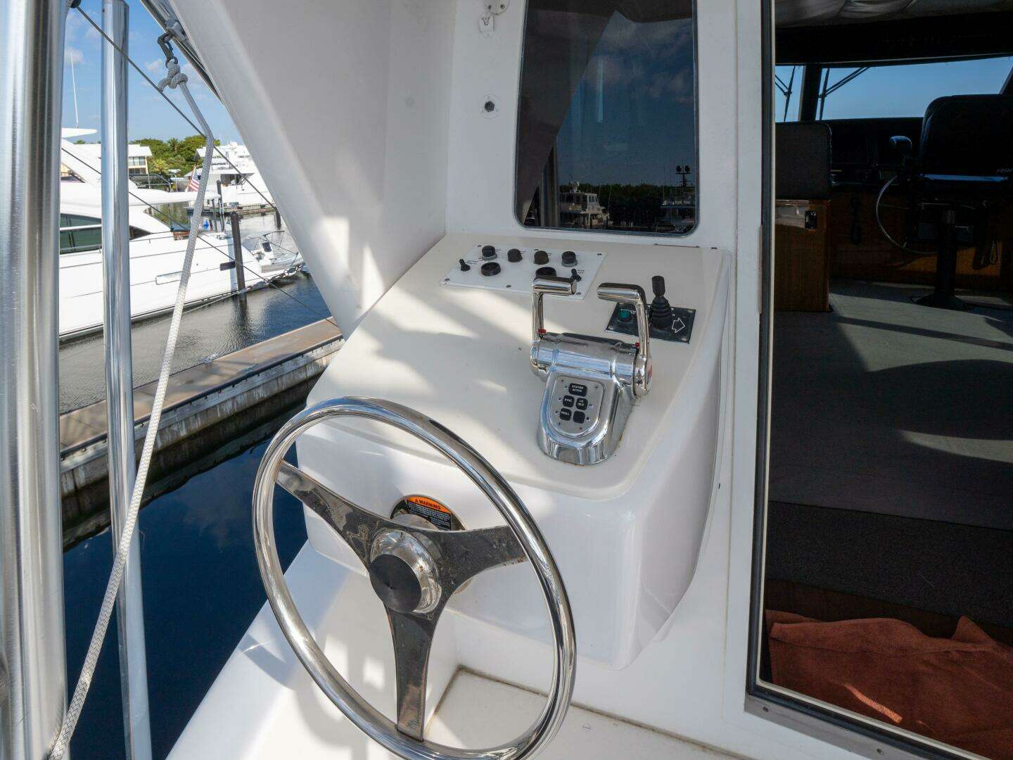 2005 Viking 74 Enclosed Bridge - Image 7