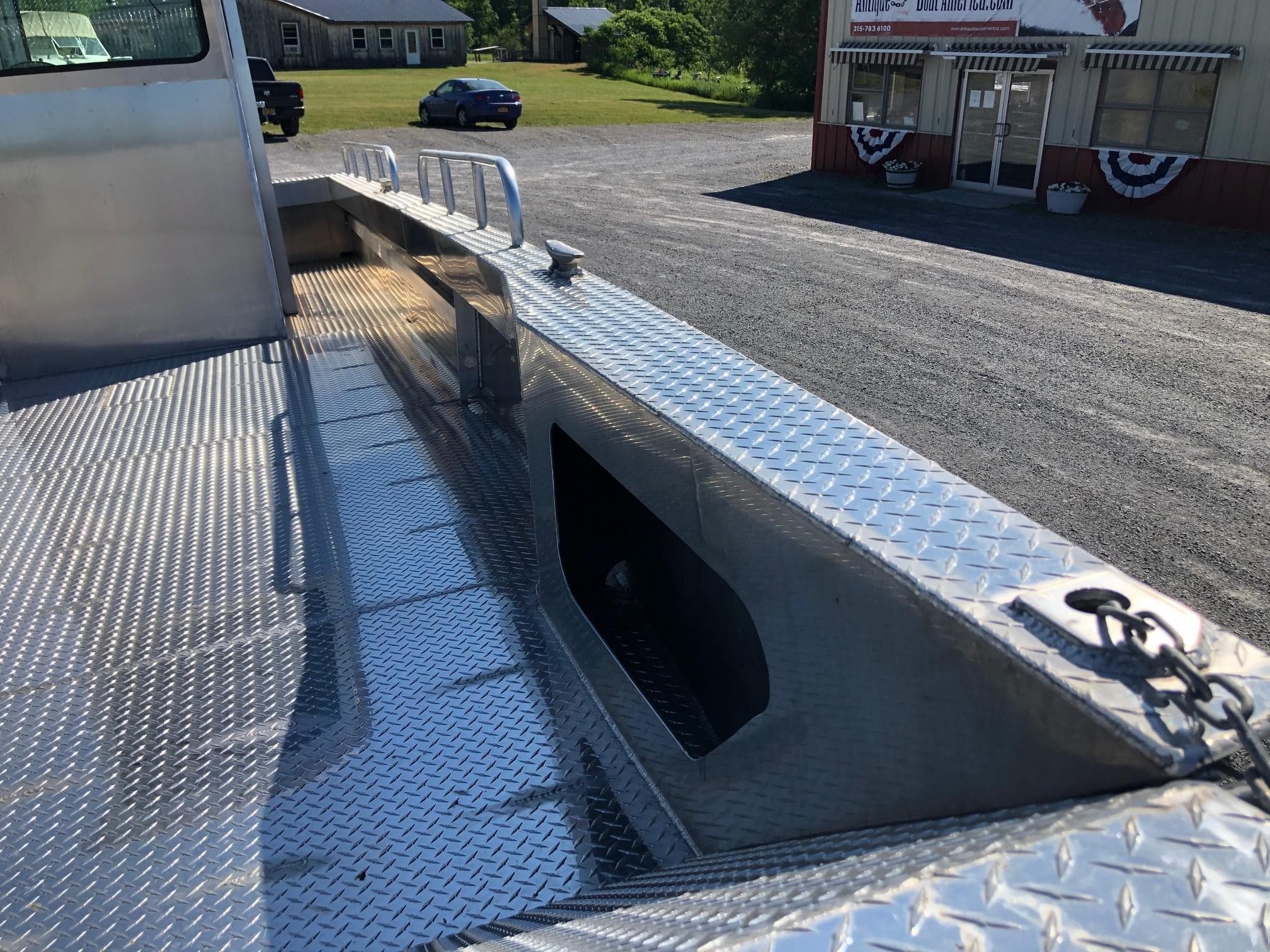 side decks and walk ways