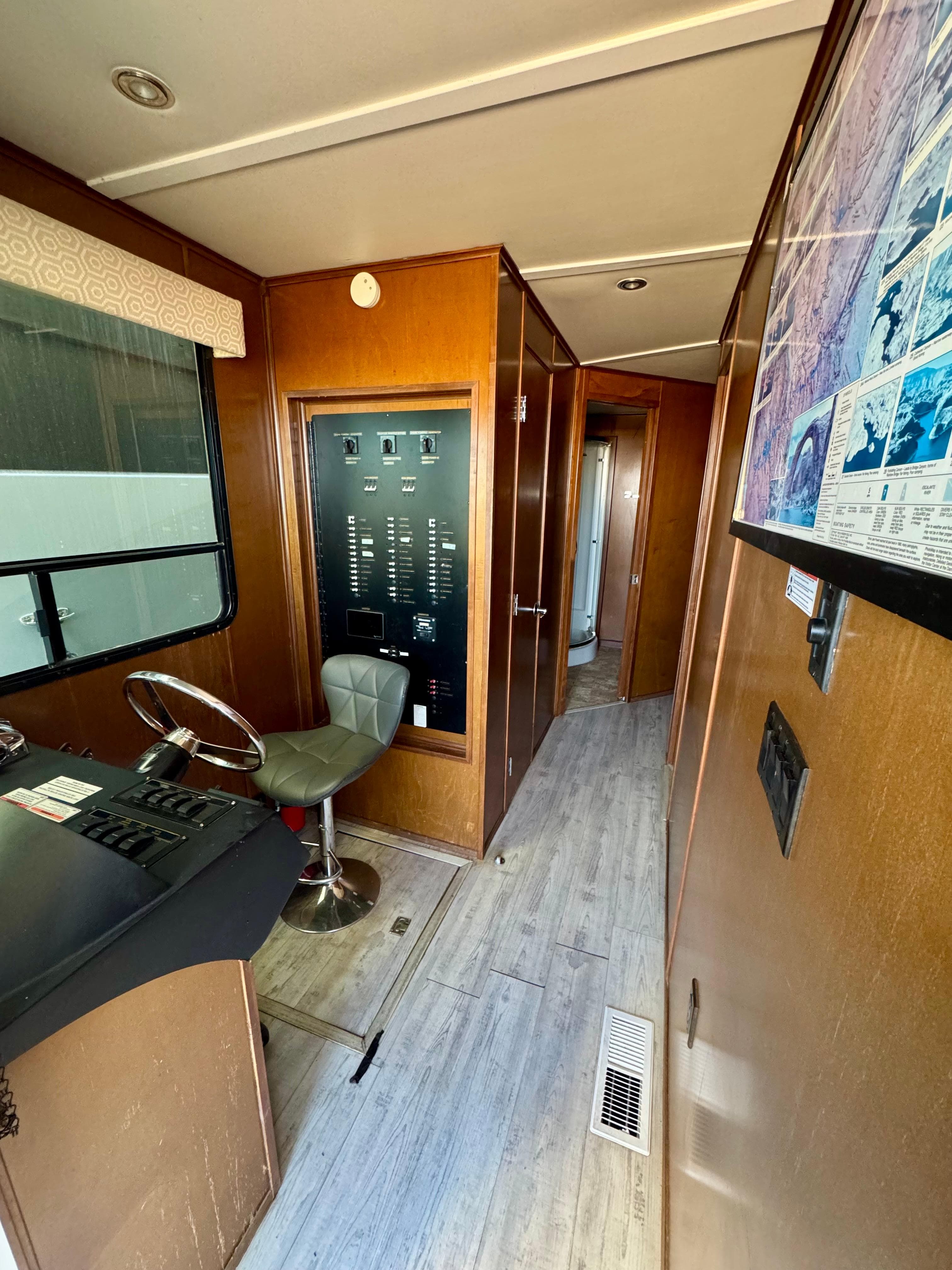 Interior of 2013 Bravada Bella Luna Share #8, featuring control panel and modern design.