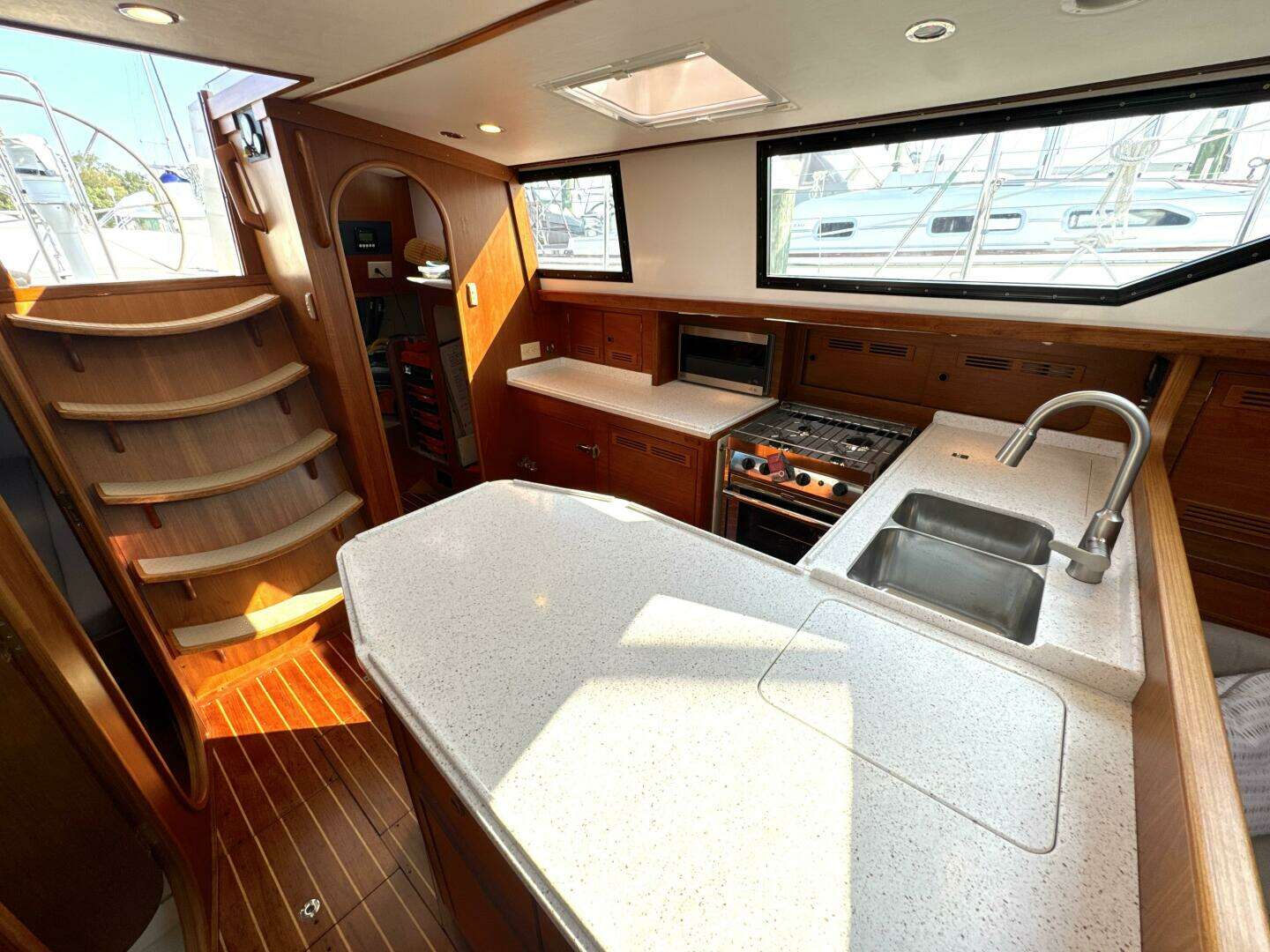 1999 Bowman 48 Aft Cockpit - Image 29