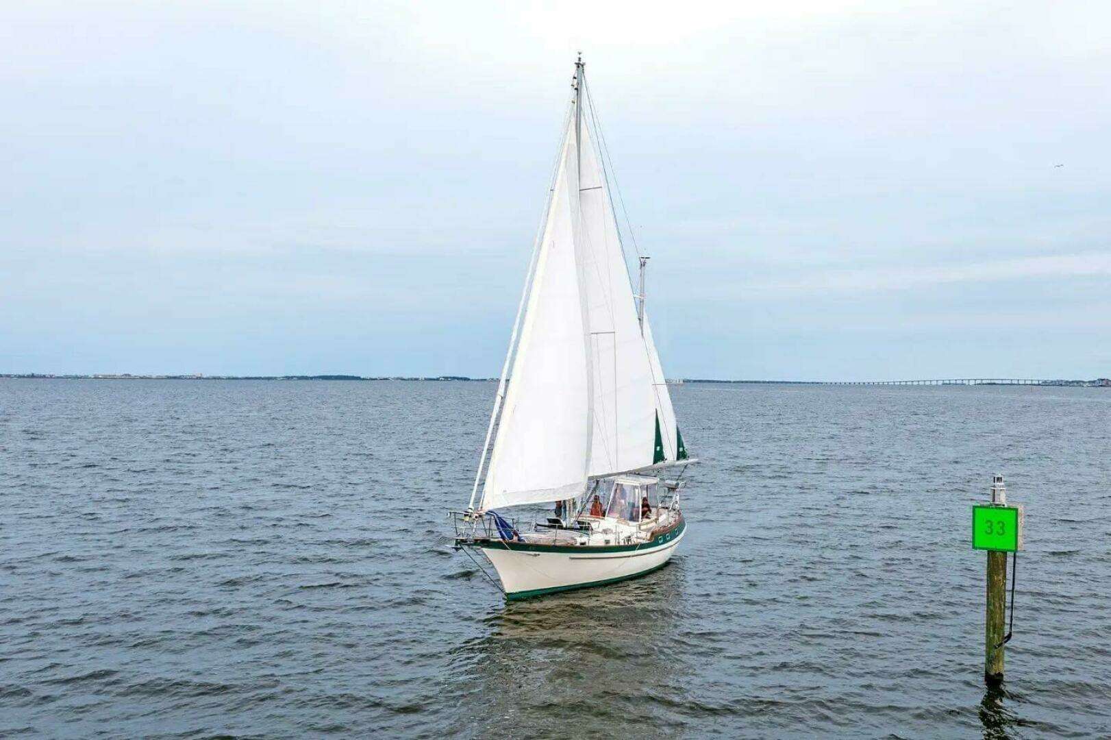 1983 Bluewater Yachts Vagabond 42 Center Cockpit - Image 5