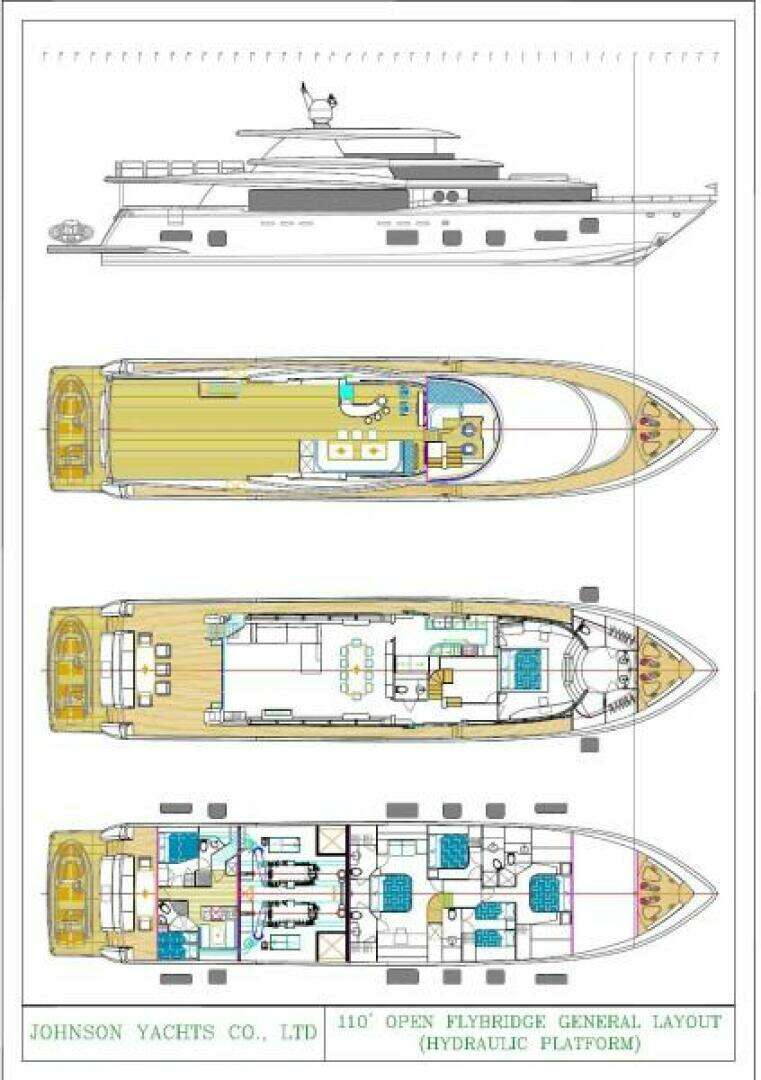 2027 Johnson 110' Flybridge w/On-Deck Master - Image 27
