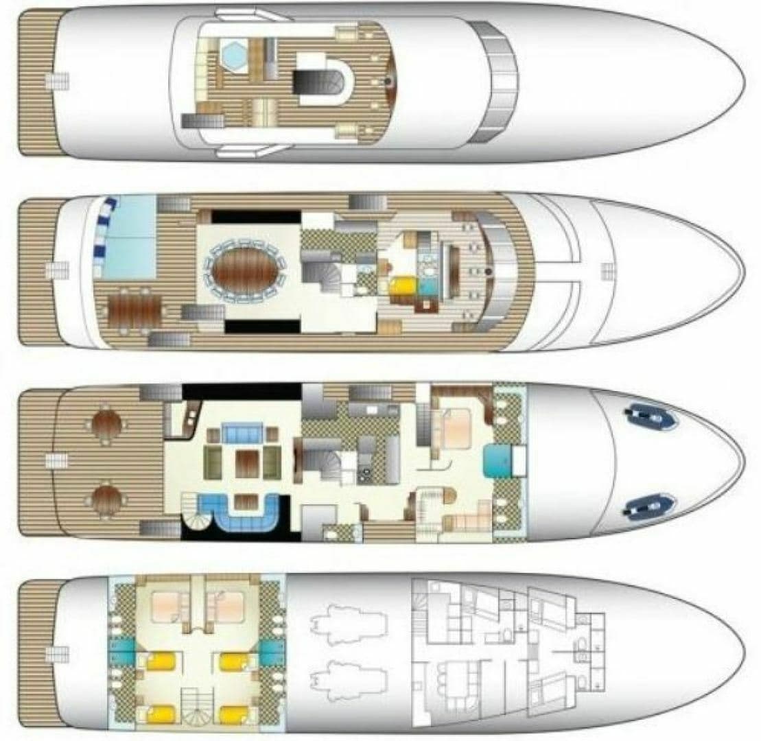 1992 Feadship Tri-Deck - Image 50