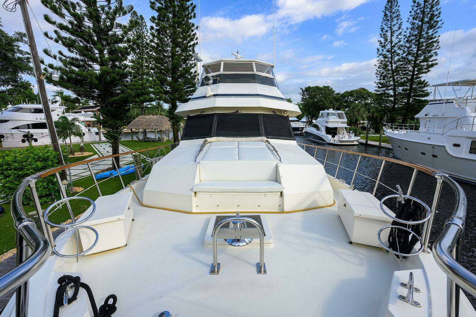 1991 Hatteras 78 Cockpit Motor Yacht - Image 61