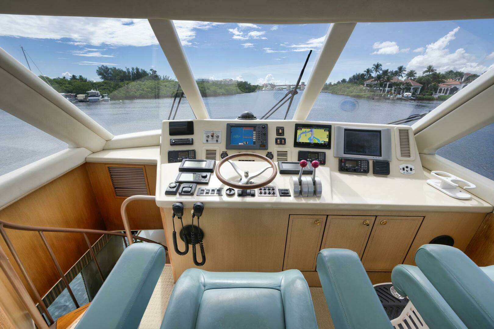 2004 Ocean Yachts 57 Enclosed Bridge Convertible - Image 25