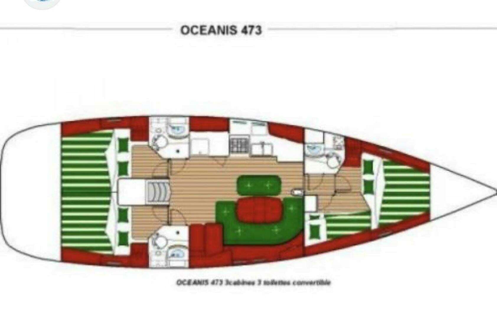 2005 Beneteau Oceanis 473 - Image 26