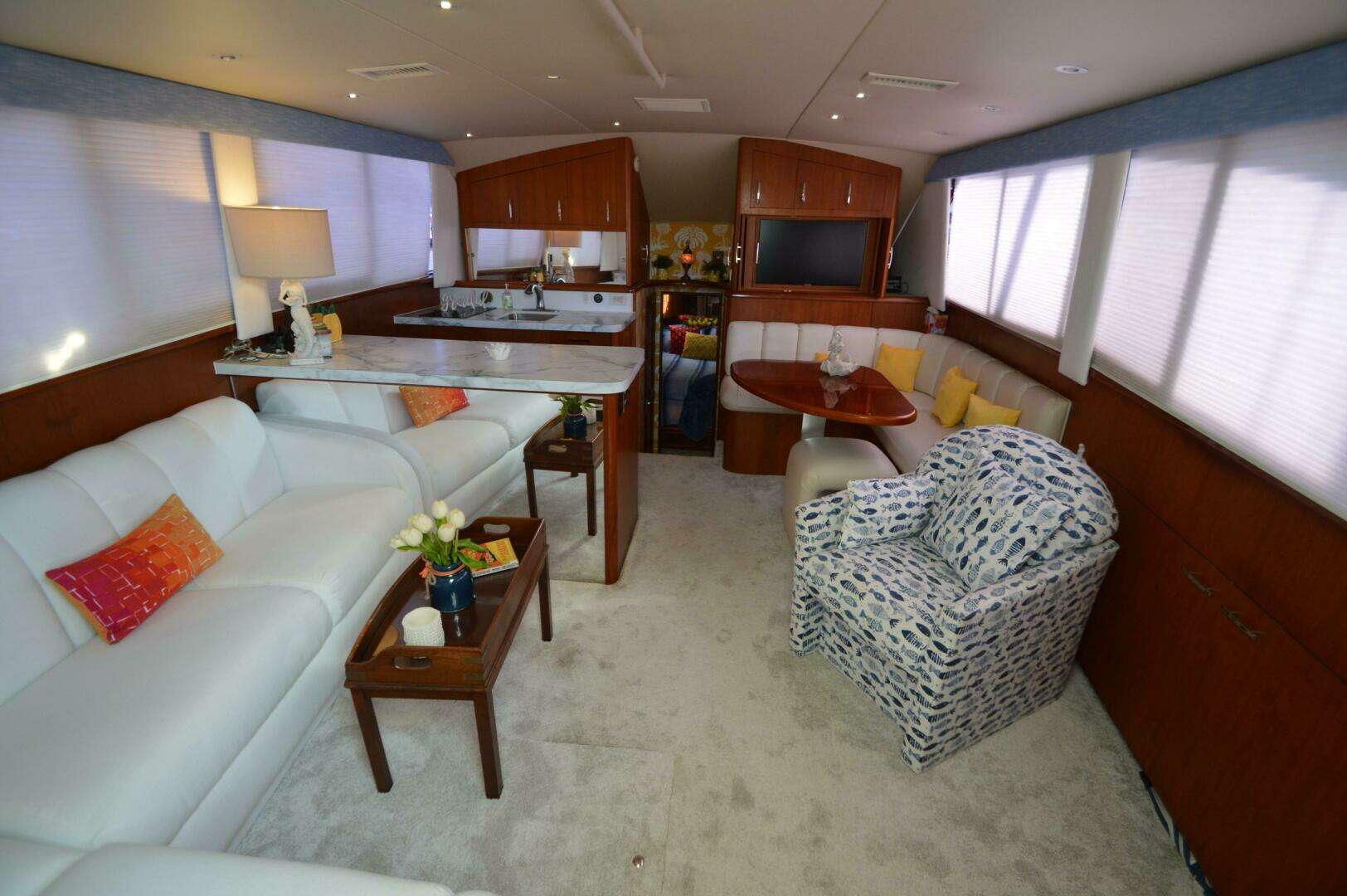 1995 Ocean 48 Cockpit Motor Yacht - Image 6