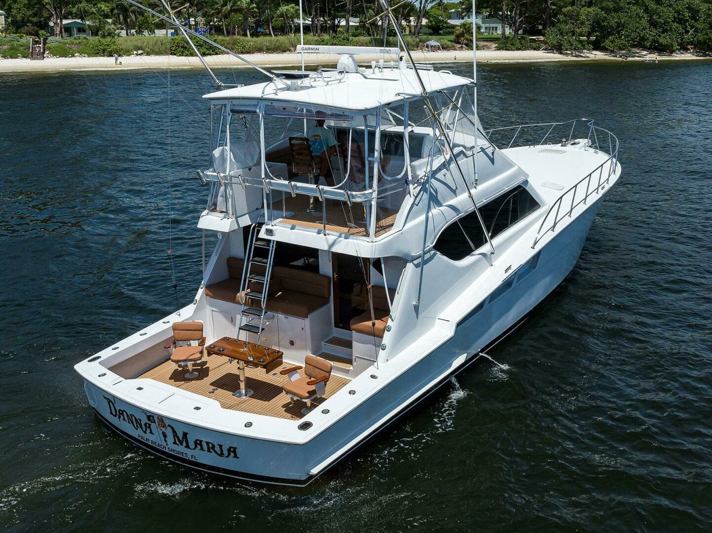 2001 Hatteras Convertible - Image 79