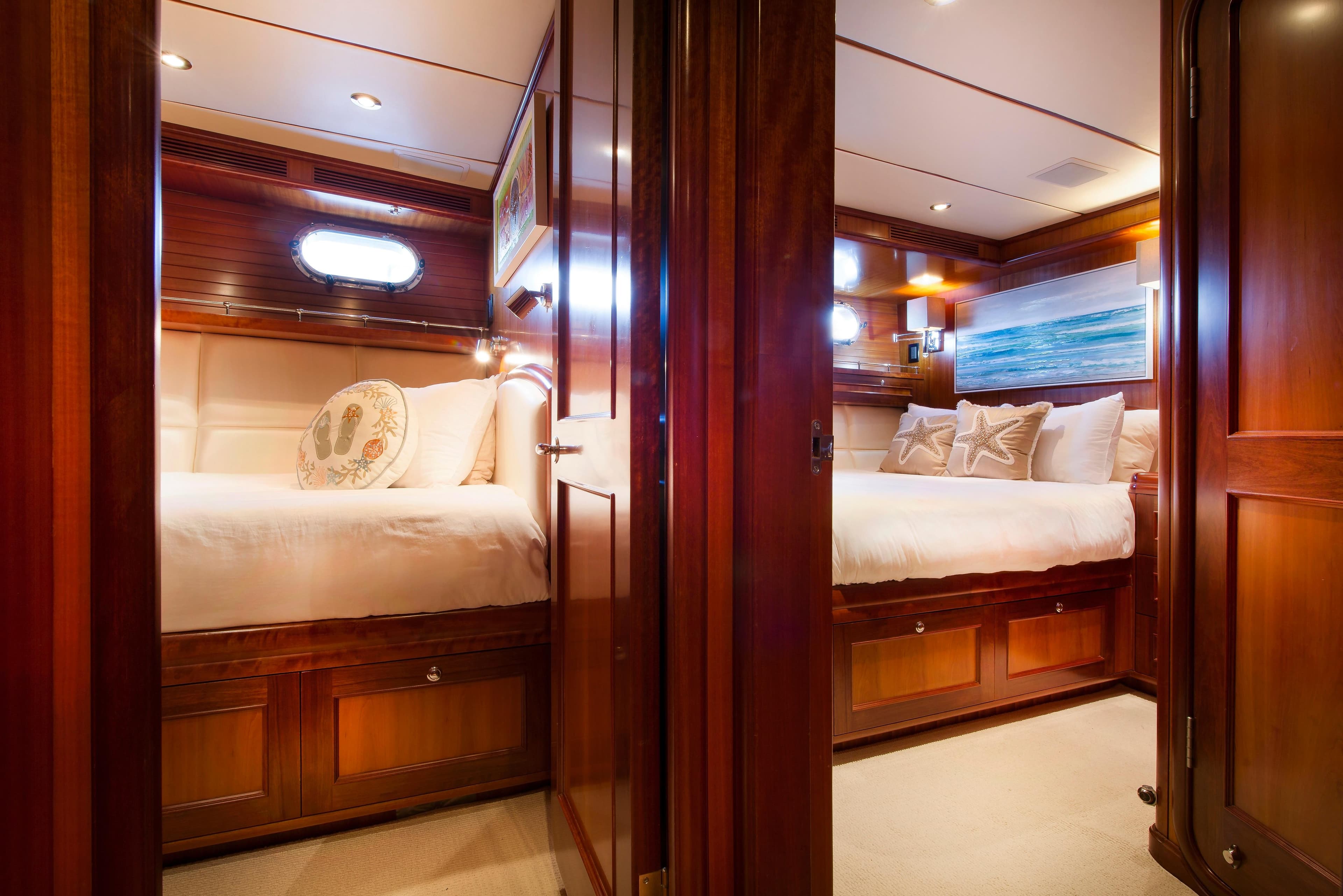 Lower Hallway to Guest Staterooms