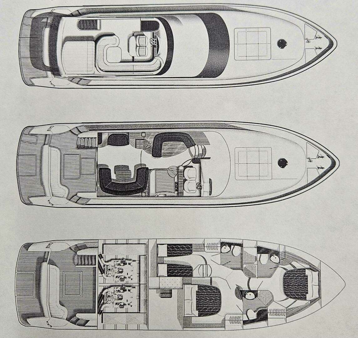 2006 Viking Sport Cruisers 61 Flybridge - Image 27