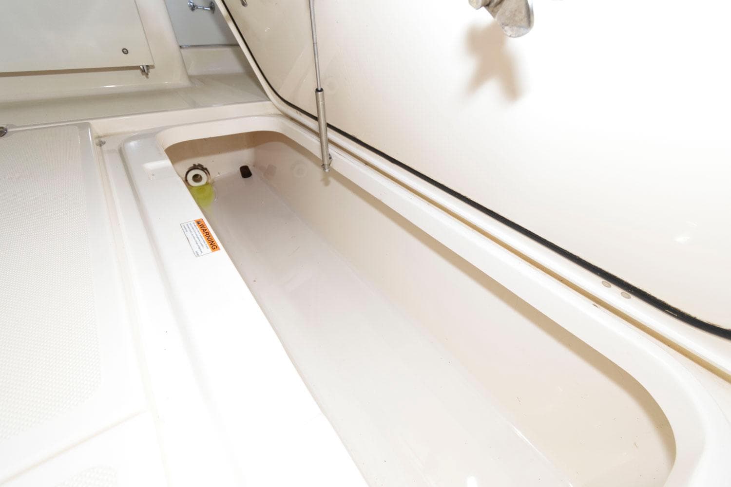 Interior of 2014 Pursuit OS 345 Offshore boat.