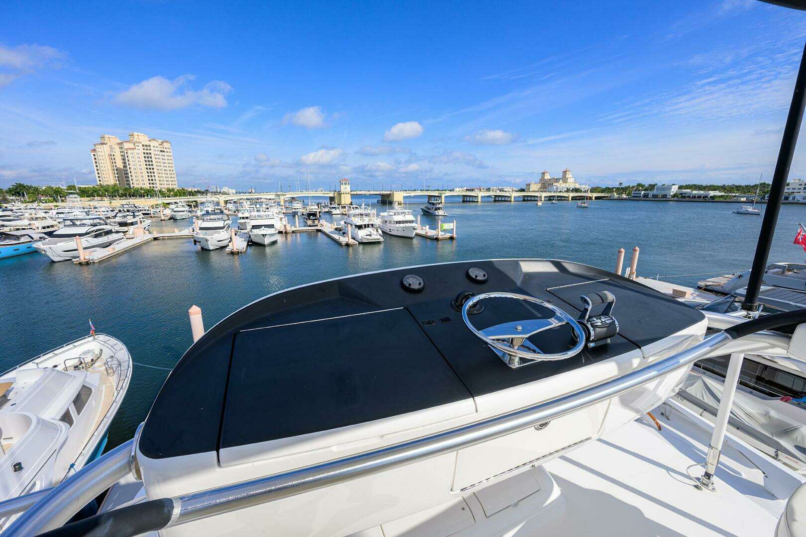 2017 Viking 92 Enclosed Bridge - Image 6