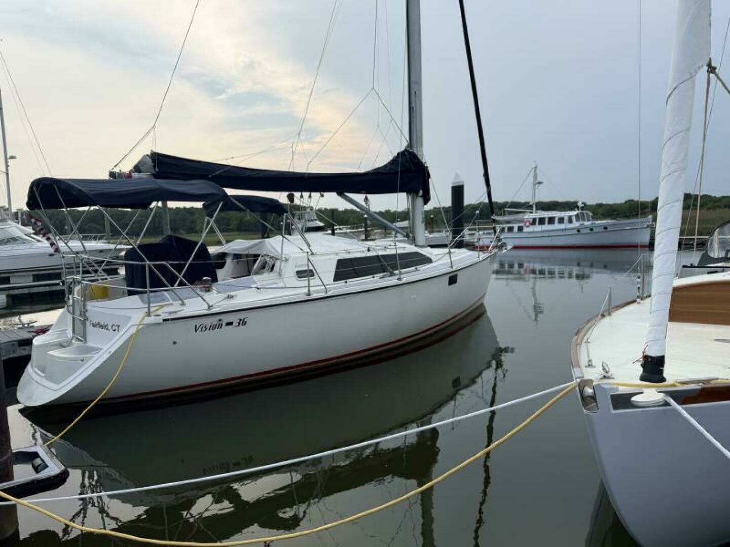 1991 Hunter 36 Vision - Image 3