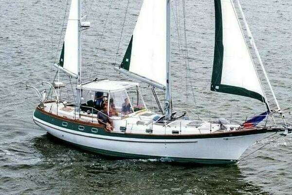 1983 Bluewater Yachts Vagabond 42 Center Cockpit