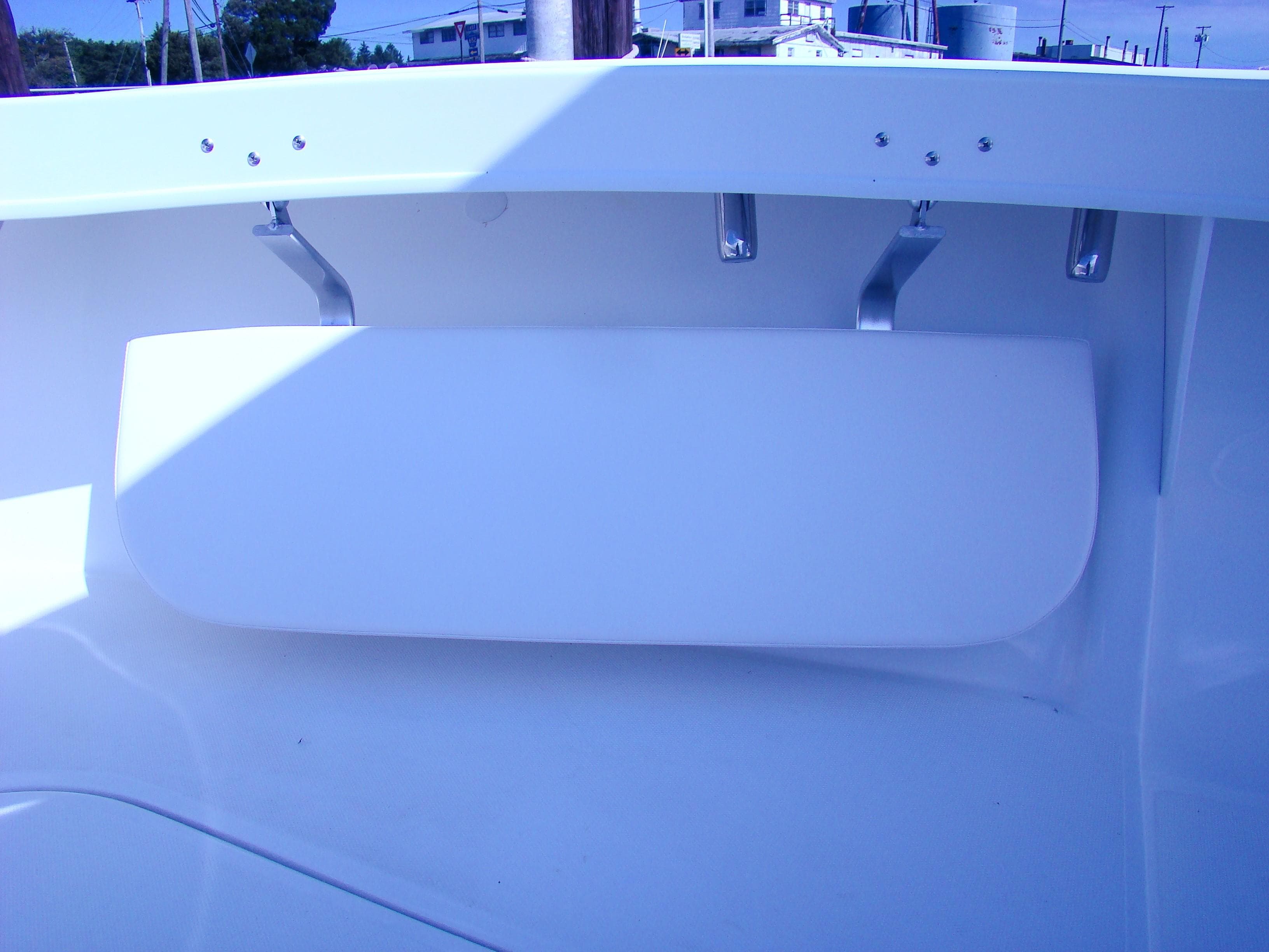 2024 Jersey Cape 31 Little Devil boat interior detail.