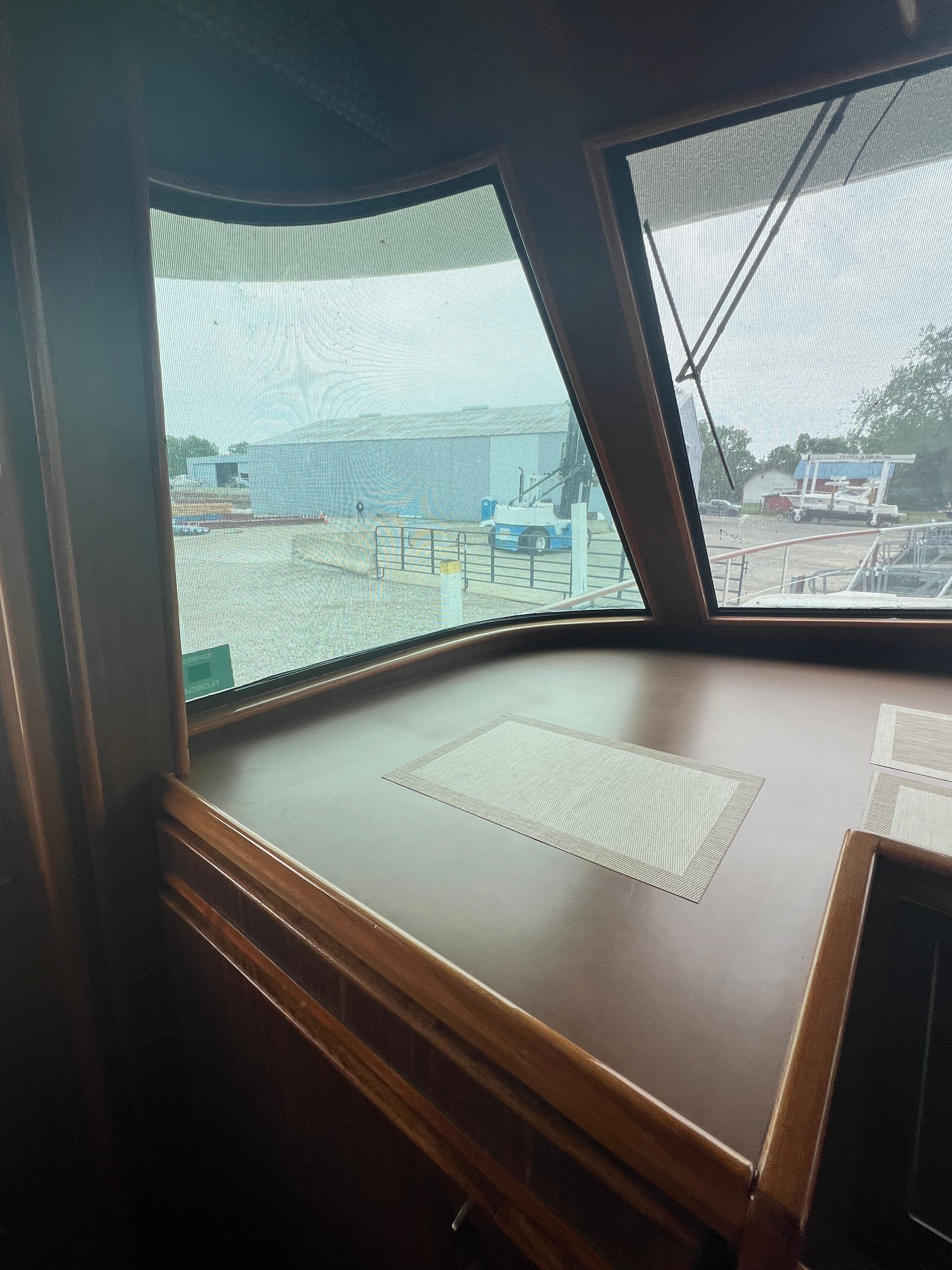 Chart table pilothouse