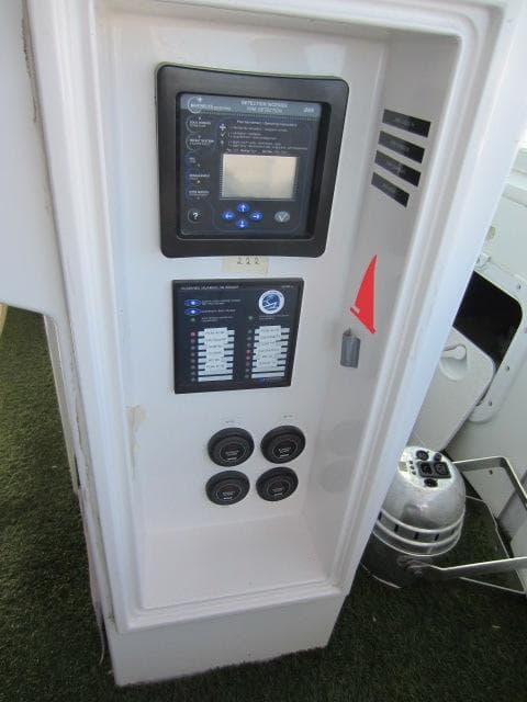 Control panel of a 2011 Catamaran H2X Maxi Day Charter Cat.