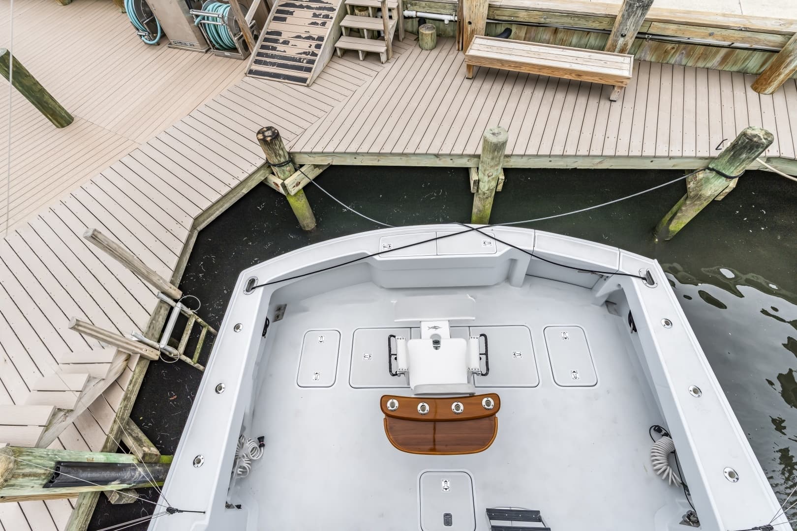 2001 Hatteras 55 Convertible - Image 98