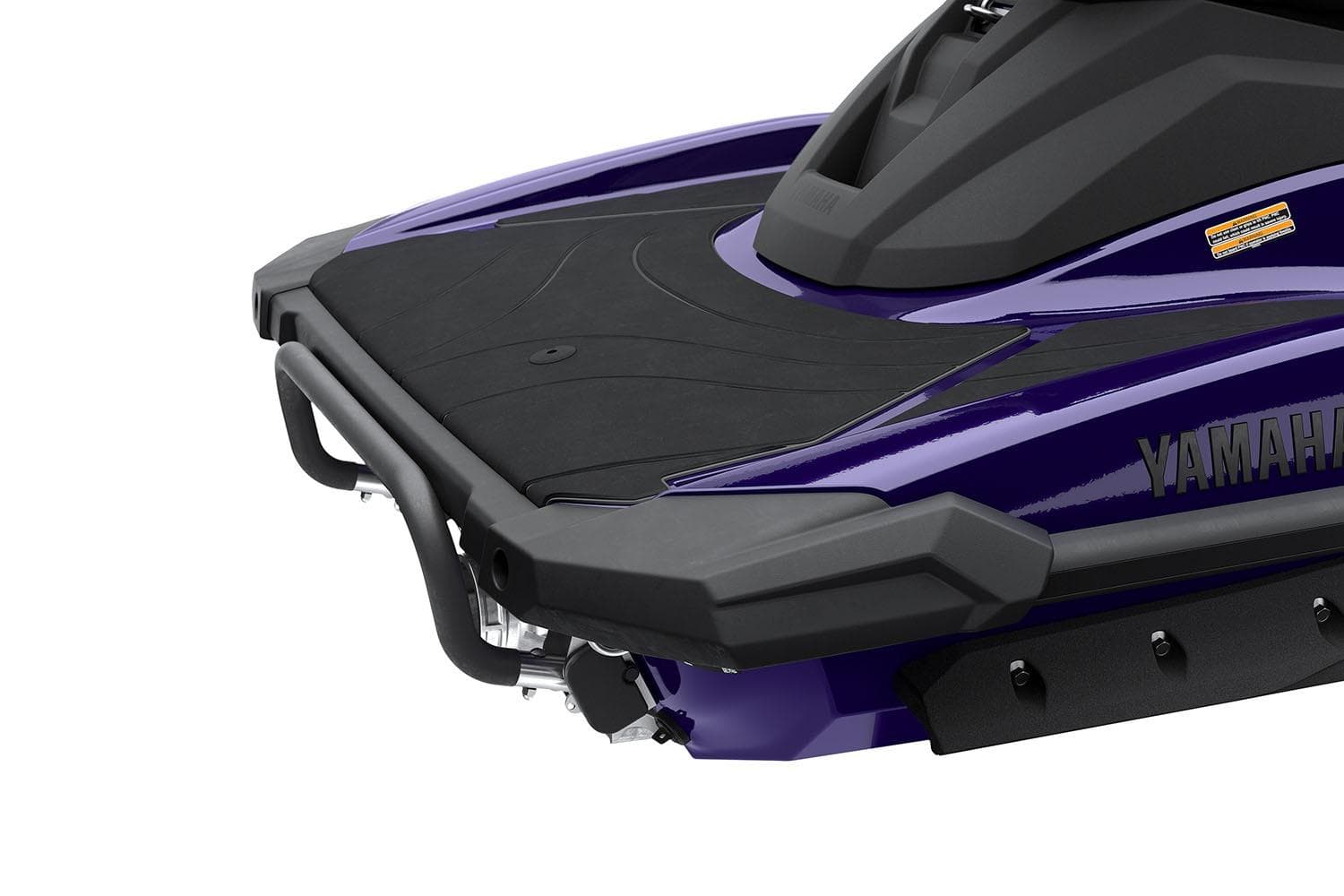 Manufacturer Provided Image: 2026 Yamaha WaveRunner GP HO, sleek design, purple and black color scheme, rear view.