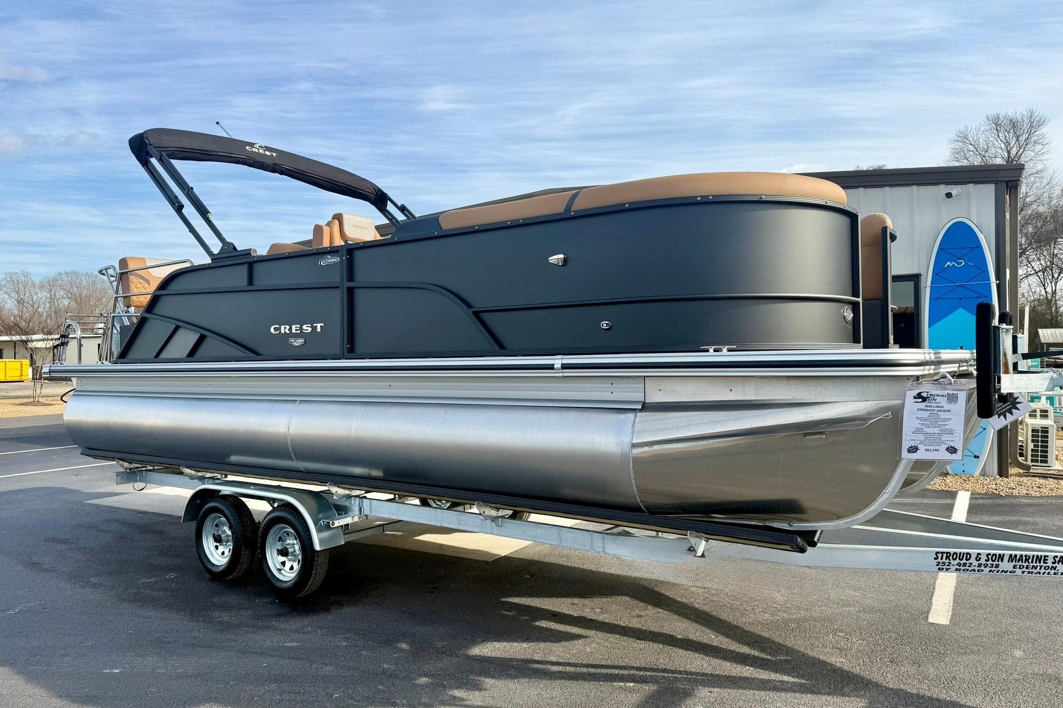2026 Crest Conquest 230 SLRC Tritoon