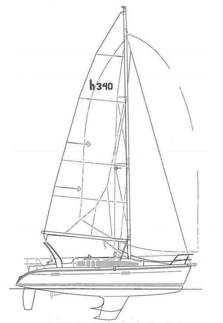 2000 Hunter 340 - Image 6
