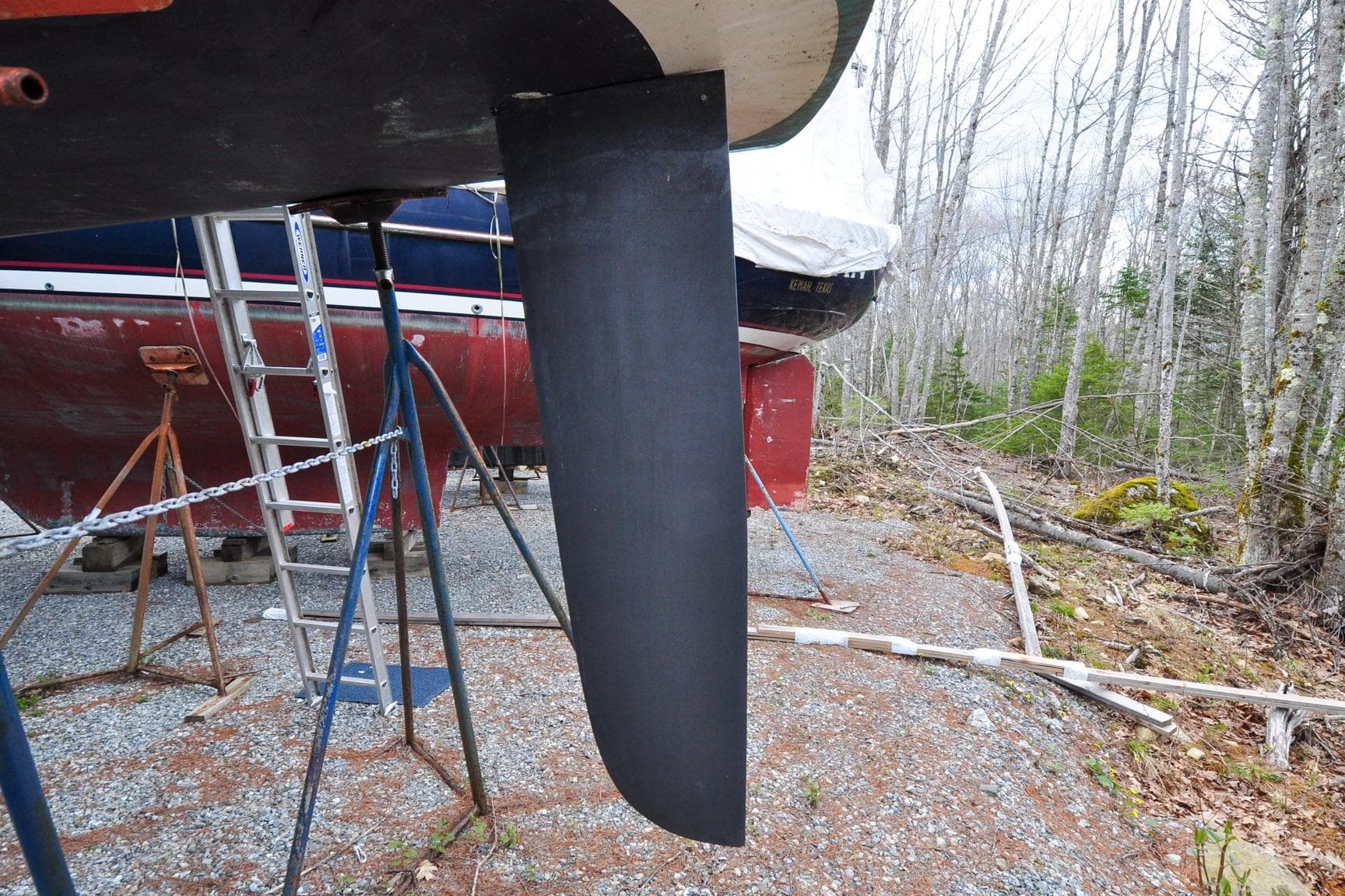 J/100 - Andiamo - Rudder