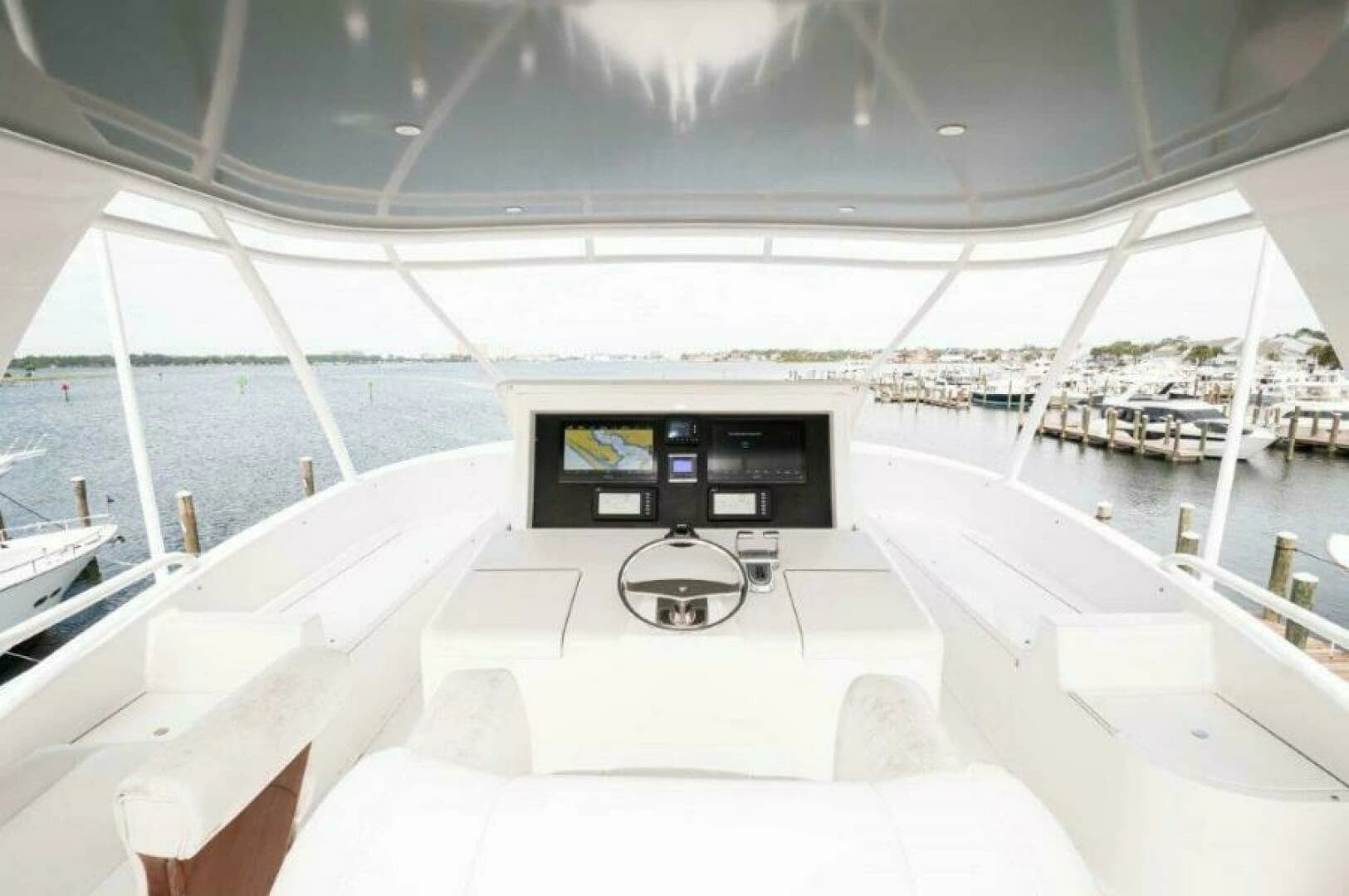 2012 Viking 76 Enclosed Sky Bridge - Image 49