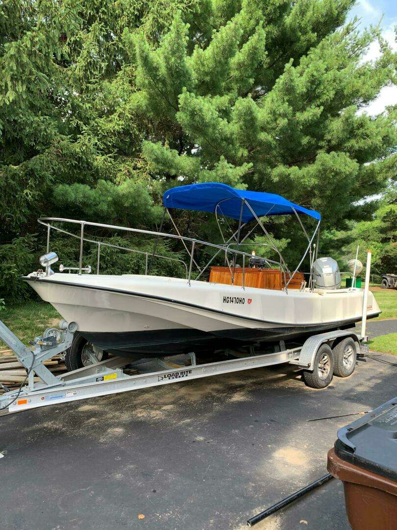 1972 Boston Whaler 21 Outrage Rib Side - Image 7