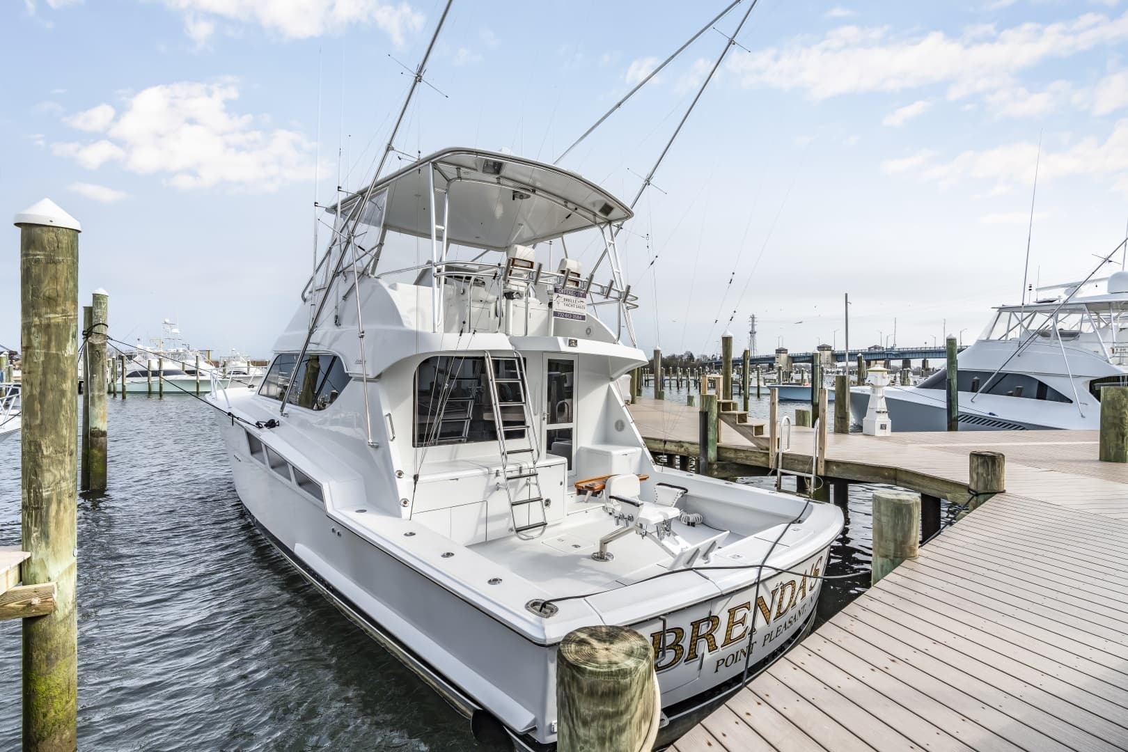 2001 Hatteras 55 Convertible - Image 77