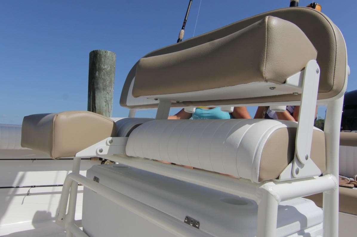 Manufacturer Provided Image: Rear seating of Sea Born LX22 Center Console 2026.