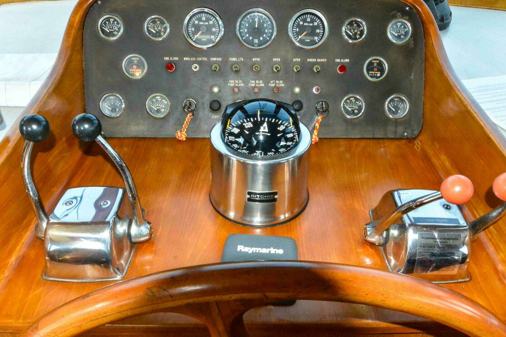 1986 Ocean Alexander Mark II Pilothouse - Image 37
