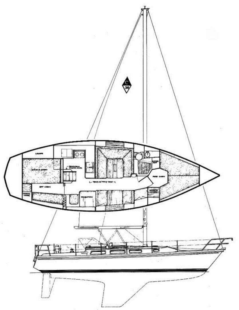 1992 Catalina Sloop - Image 7