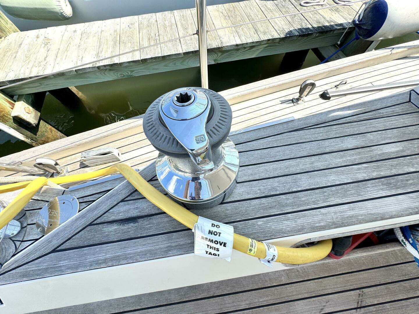 1999 Bowman 48 Aft Cockpit - Image 100