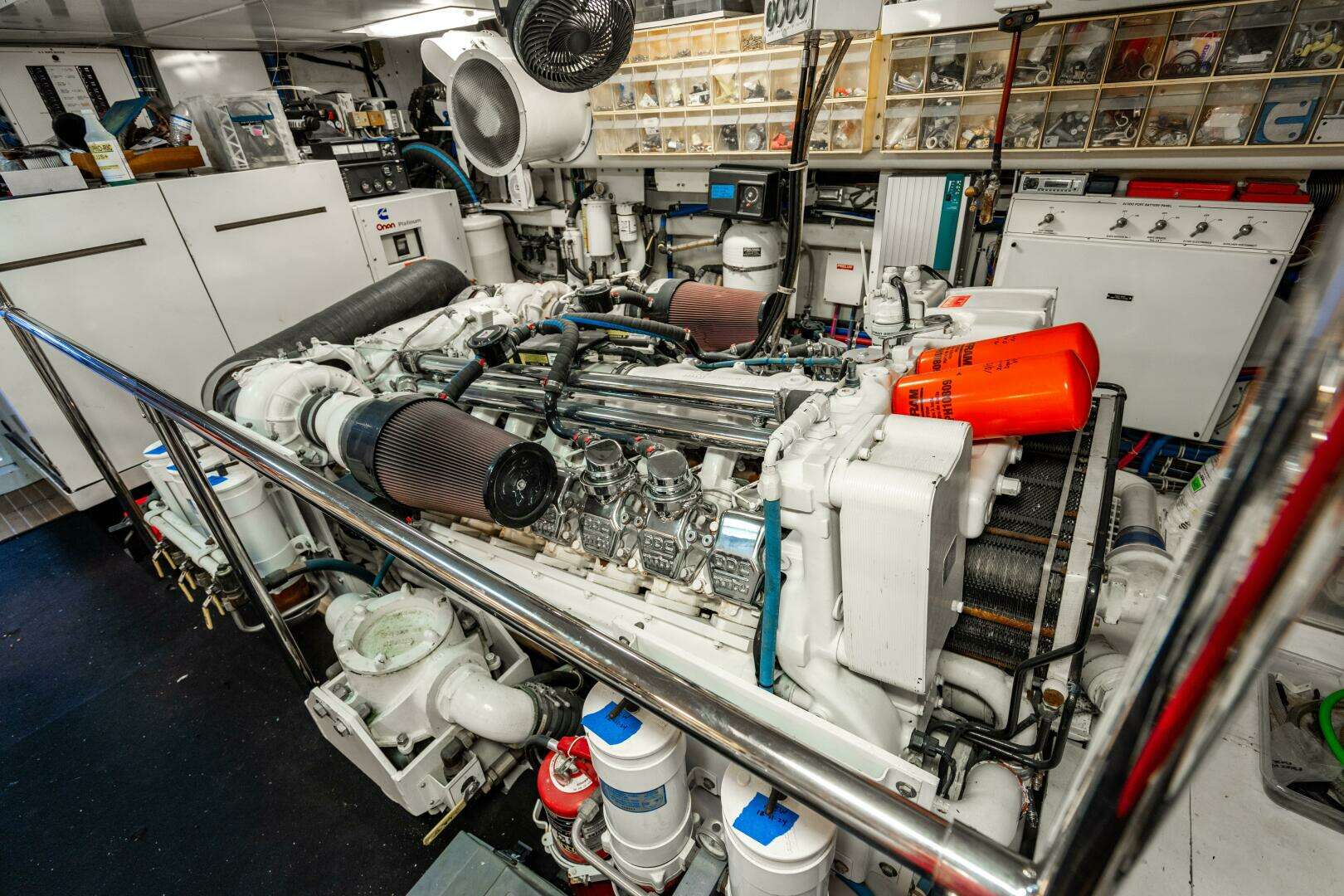 2001 Hatteras 100 Motor Yacht - Image 100