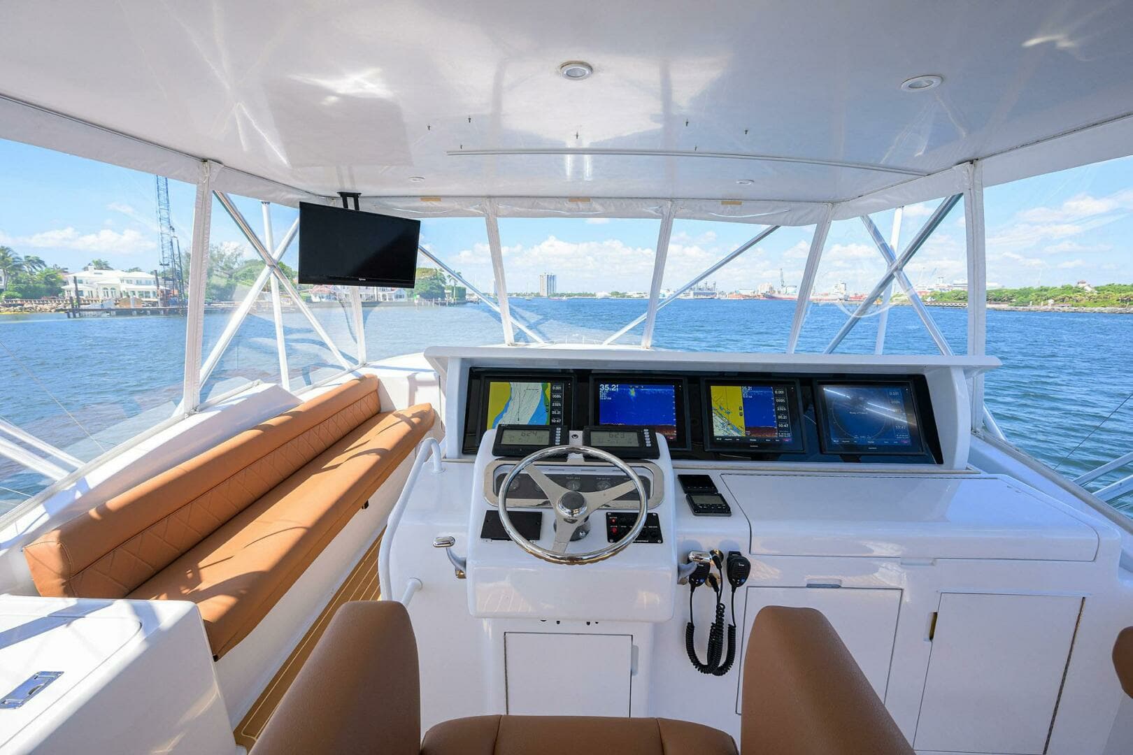 2001 Hatteras Convertible - Image 50