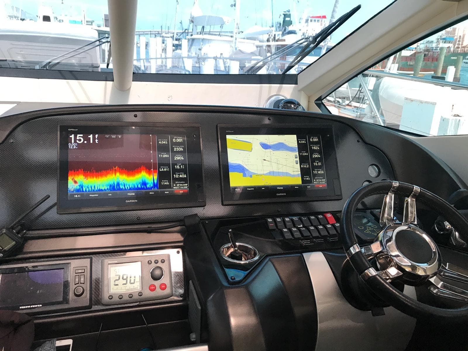 Navigation system and control panels
