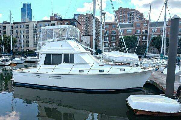 1988 Cape Dory 36 Flybridge Sedan Fast Trawler - Image 1