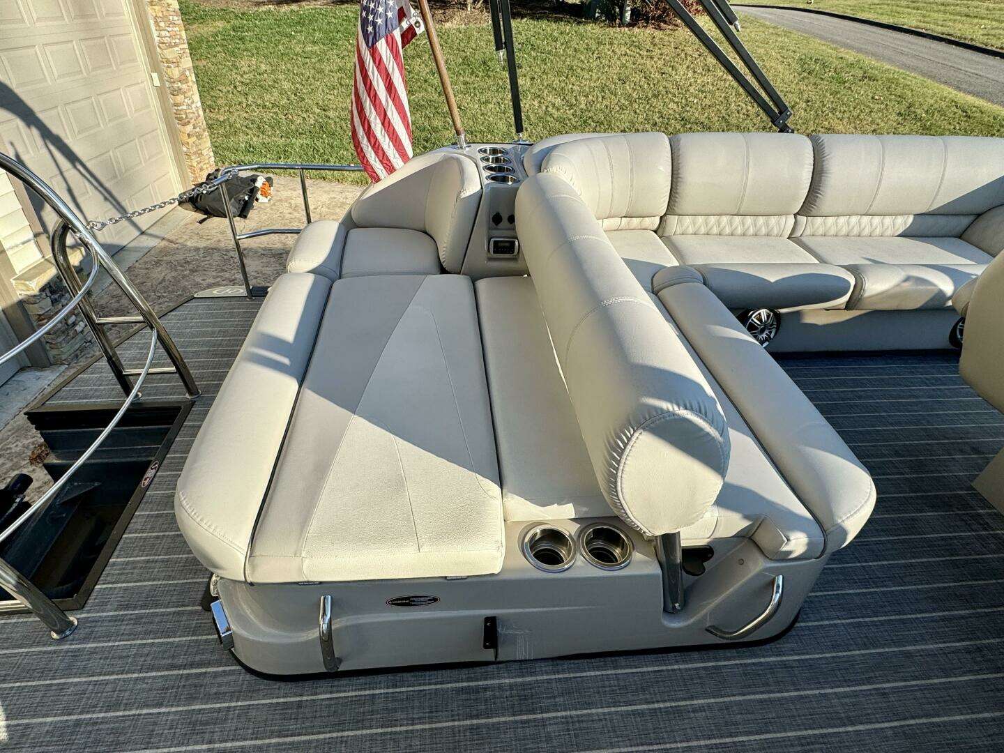 2016 Harris Grand Mariner 250 SLEC Tritoon - Image 53