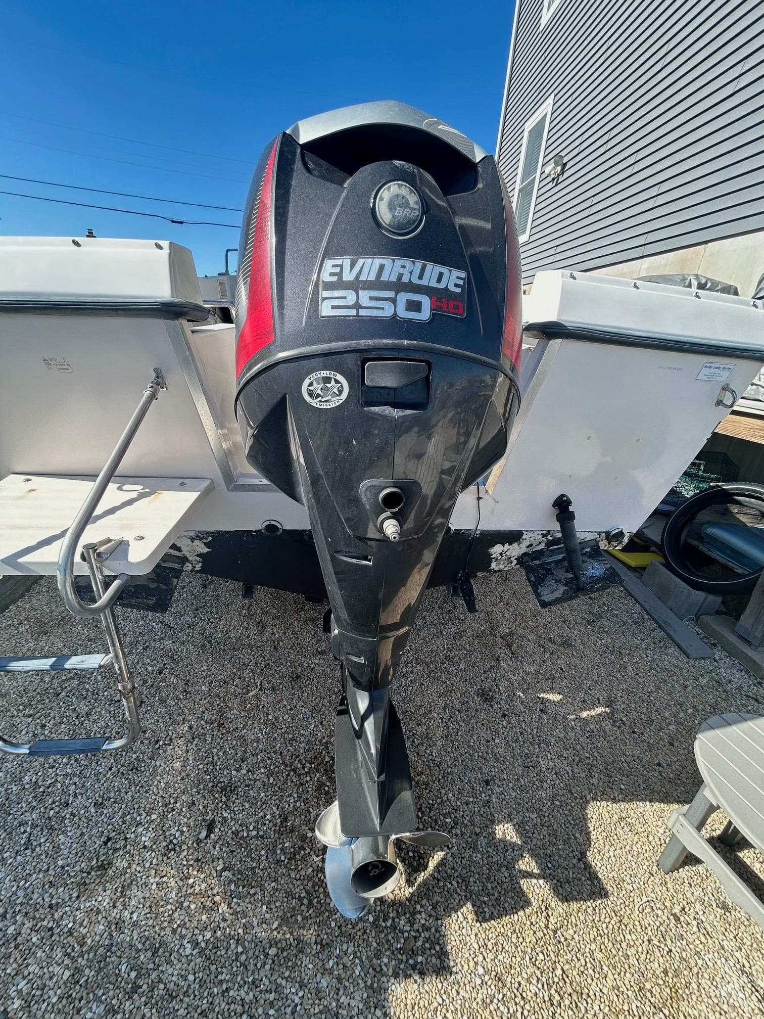 1993 Grady-White 24 Explorer with Evinrude 250 HP outboard motor.