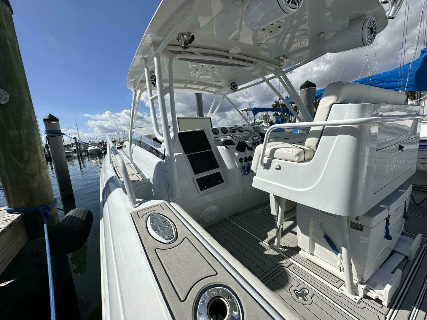 2002 Intrepid 377 Walkaround Cuddy - Image 51