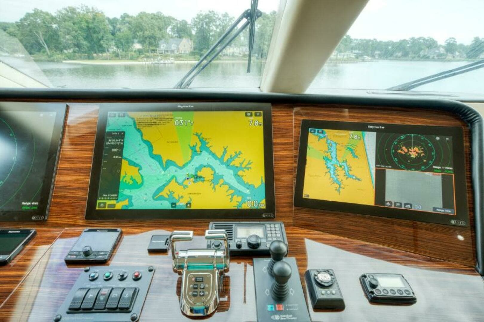 2007 Hatteras 80 Enclosed Bridge - Image 52