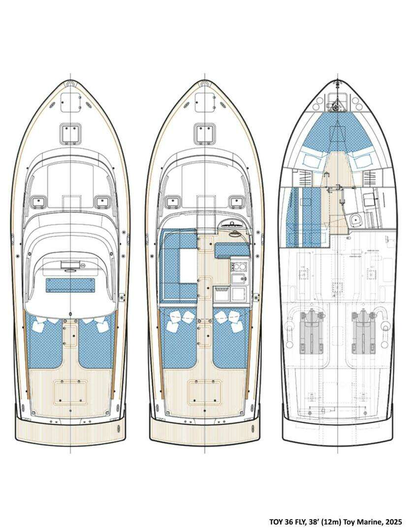 2025 Toy Marine 36 Fly - Image 17