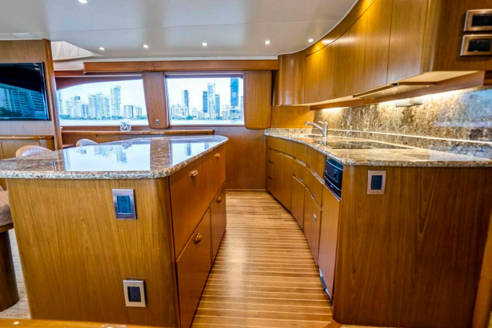 2011 Viking 70 Enclosed Bridge - Image 7