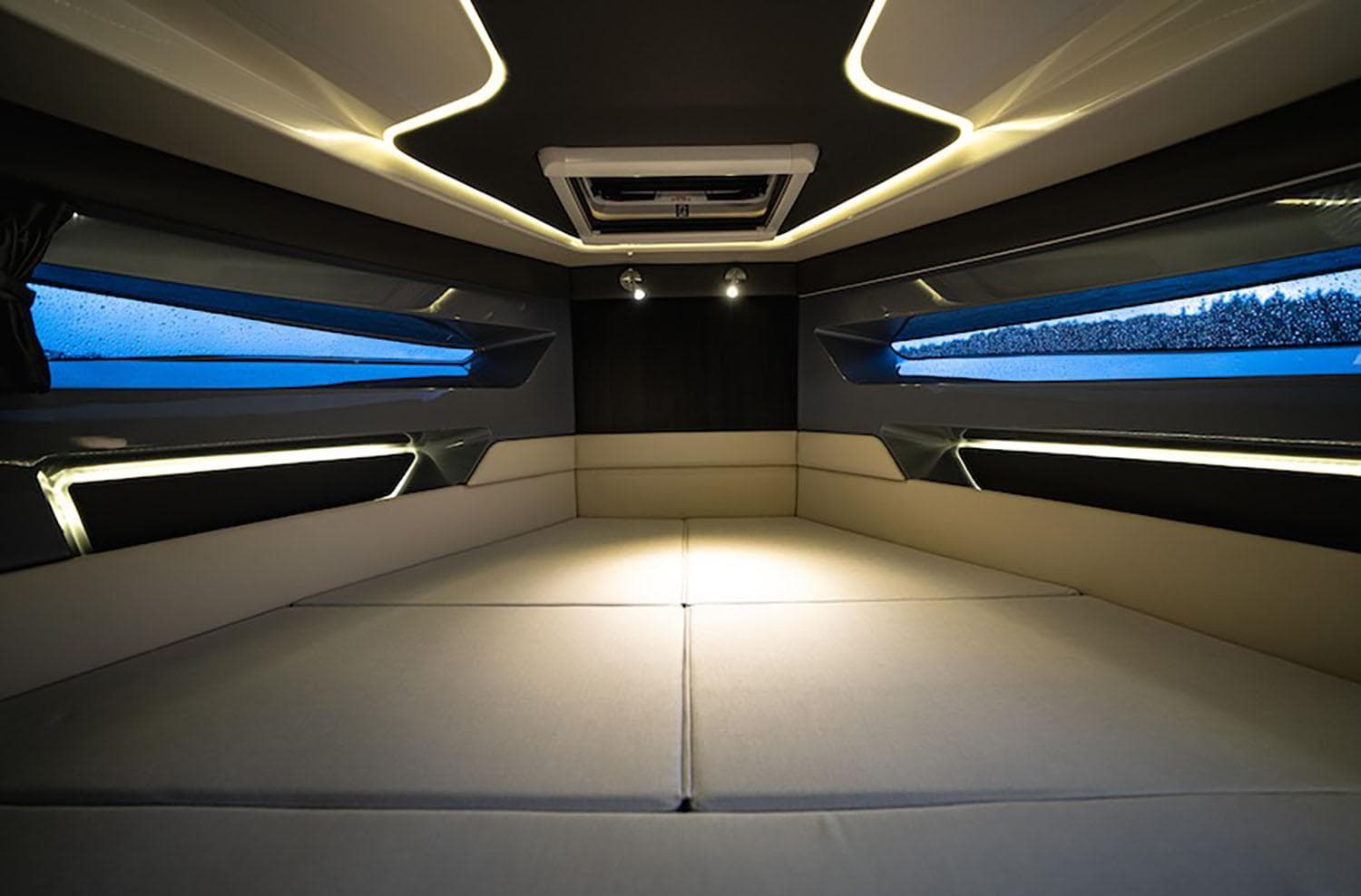 Manufacturer Provided Image: Luxurious interior of 2026 Navan S30 with modern lighting and sleek design.