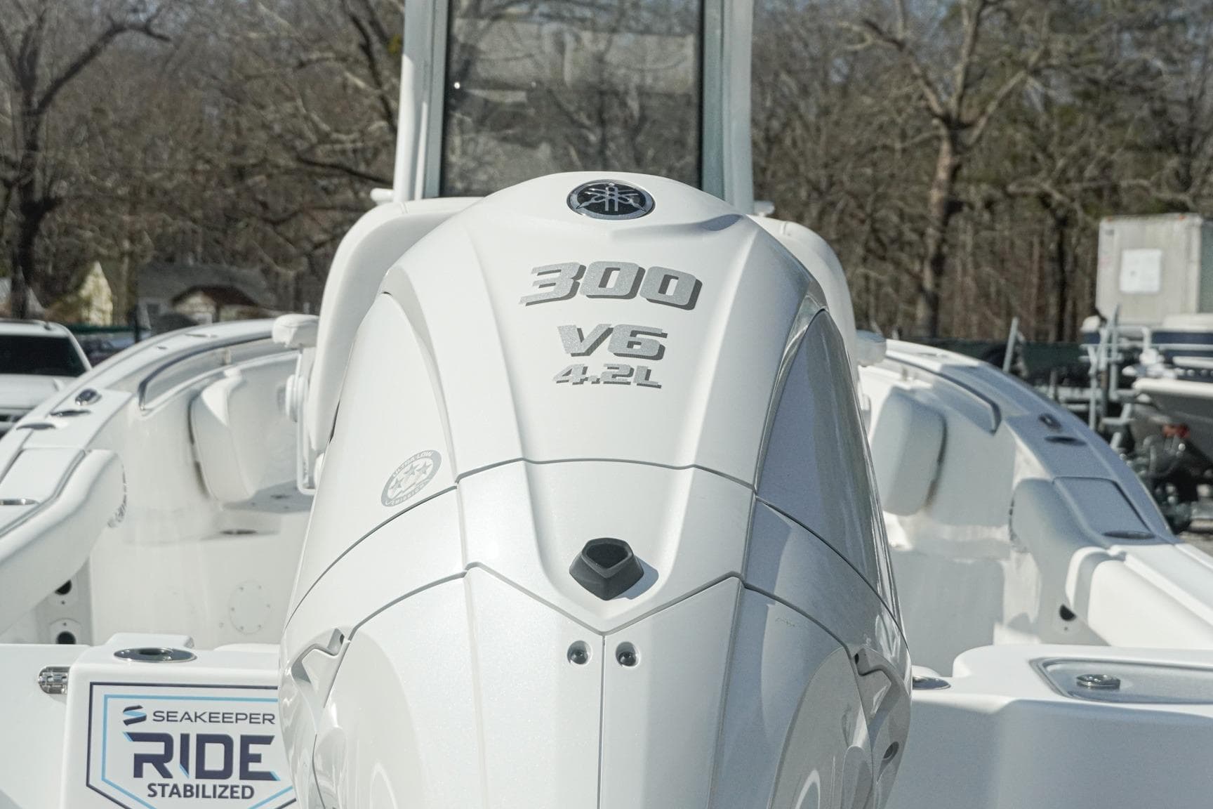2026 Tidewater 232 CC Adventure boat with 300 V6 4.2L engine, Seakeeper Ride Stabilized.