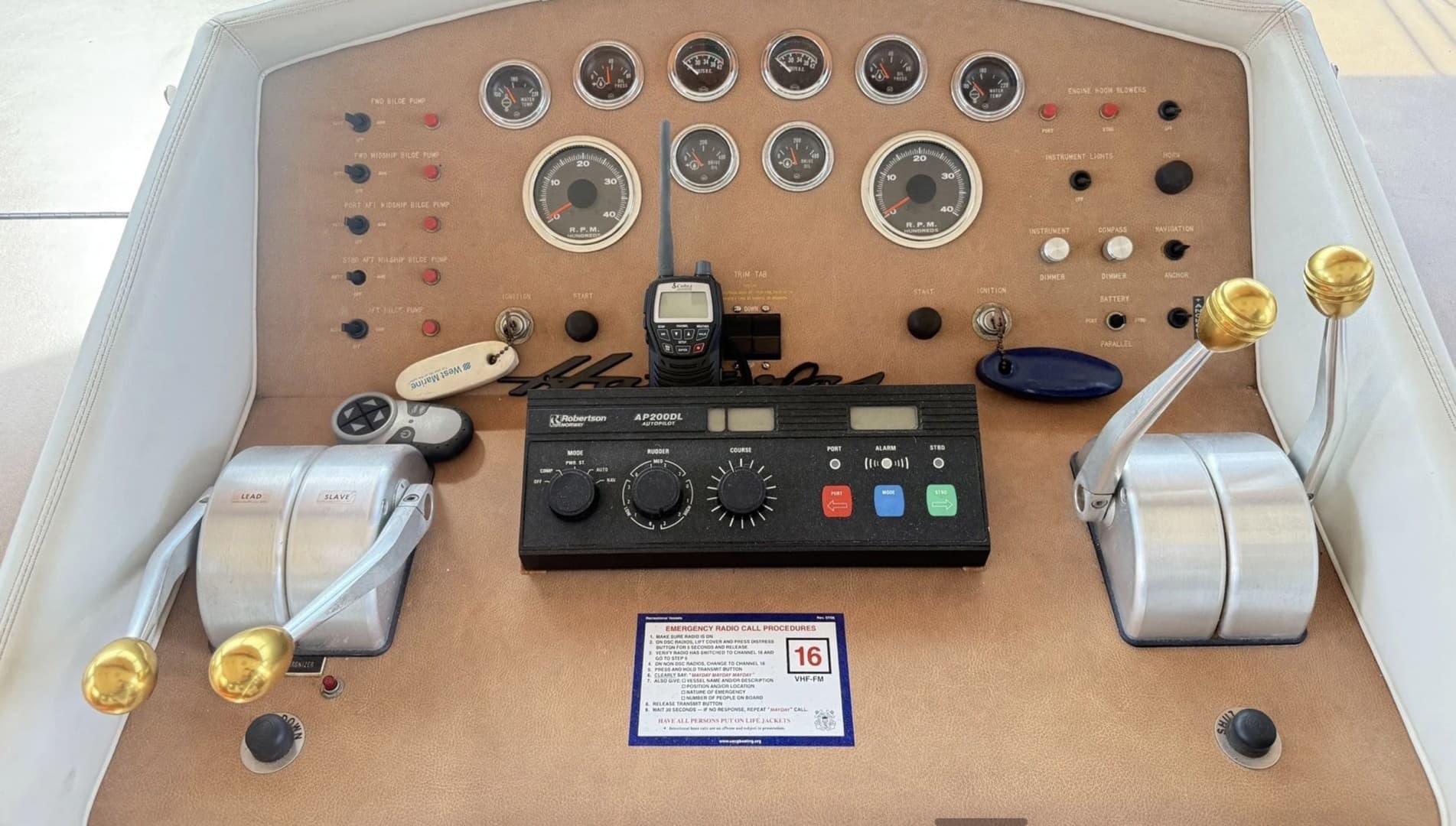 1987 Hatteras Motor Yacht - Image 76